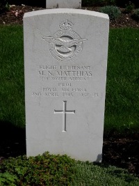 Klagenfurt War Cemetery - Matthias, Maurice Neville